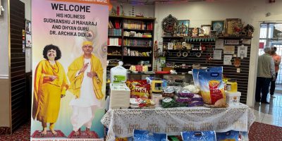 local temple food drive
